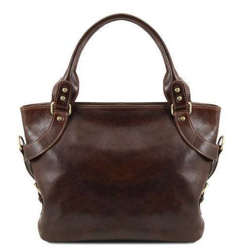 Ilenia - Leather shoulder bag